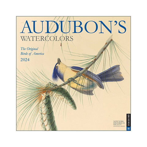 Audubon's Watercolors 2024 Wall Calendar