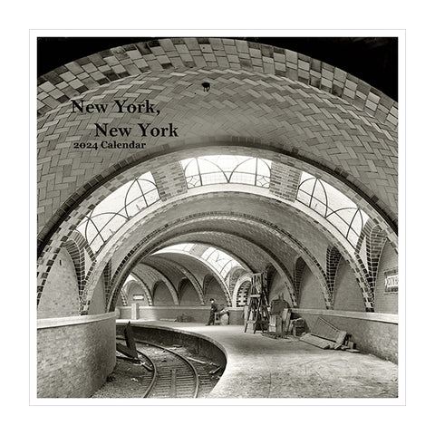 New York Vintage Photographs 2024 Wall Calendar