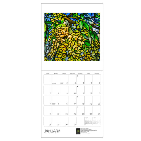 Louis C. Tiffany 2024 Wall Calendar