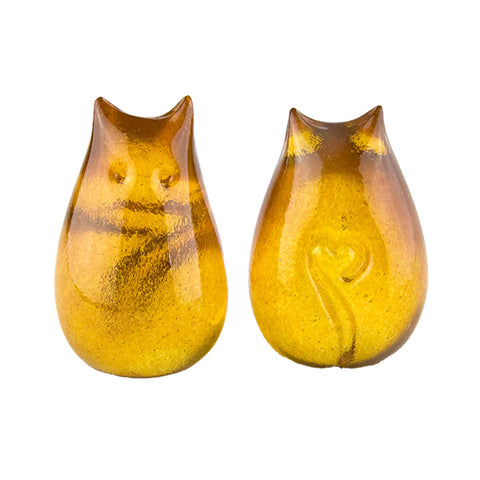 Glass Love Cat Honey