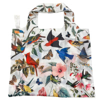 John James Audubon Songbirds Foldup Tote Bag
