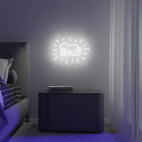 Keith Haring Radiant Baby Neon Light