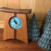 East of Appalachia Mantel Clock - Patina Green