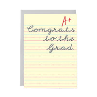 Congrats to the Grad Notecard