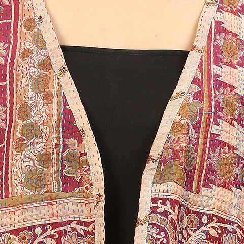 Kantha Silk Coat