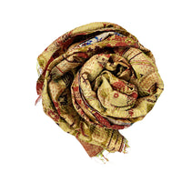 Kantha Print Silk Scarf