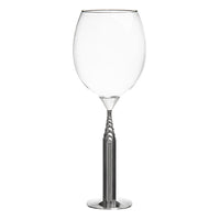 Chrysler Building Wine Glass