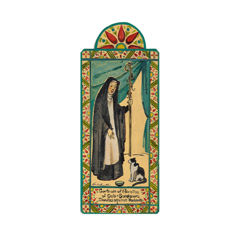 St. Gertrude Nevilles Retablo