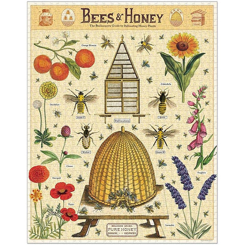 Bees and Honey 1000-Piece Puzzle