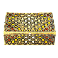 Decorative Topaz Trinket Box