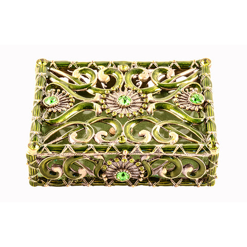 Decorative Trinket Box Green