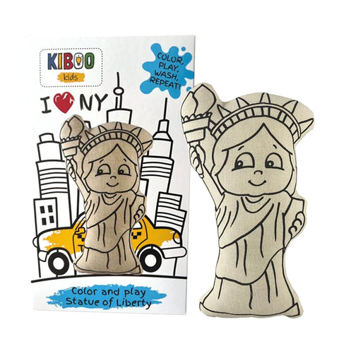 Statue of Liberty Plush for Coloring and Play