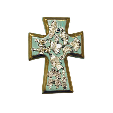 Wooden Cross Milagros