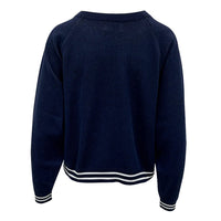 New York Raglan Stripe Sweater