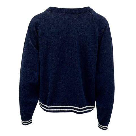 New York Raglan Stripe Sweater