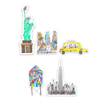 New York City Sticker Set
