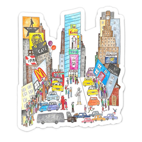 Times Square Sticker