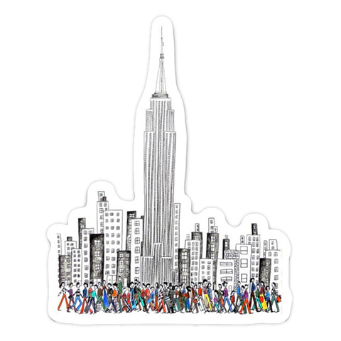 Empire State Building Sticker