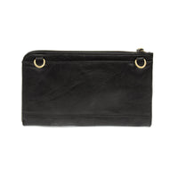 Abstract Black Convertible Clutch