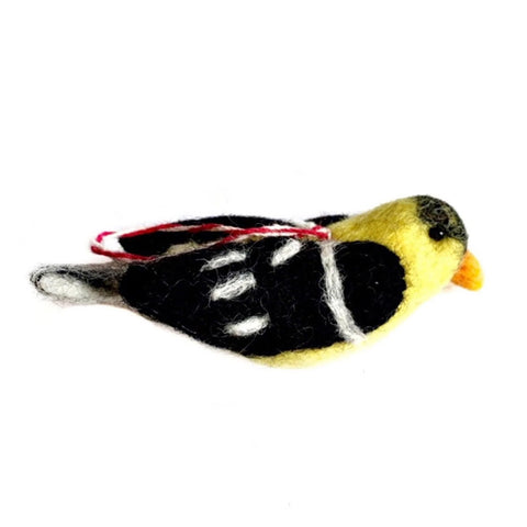 Goldfinch Felt Ornament