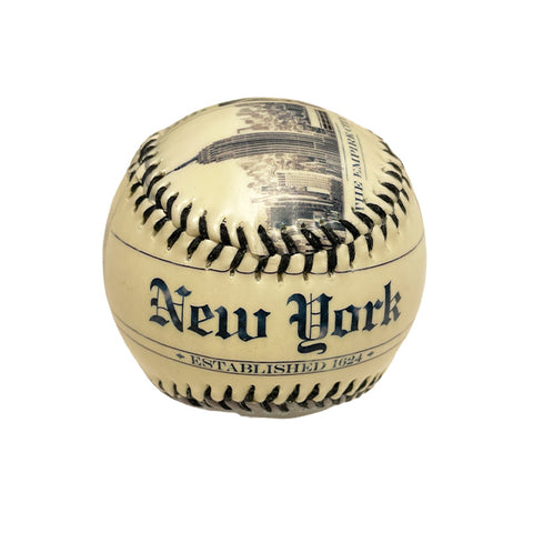 New York City Newsprint Baseball