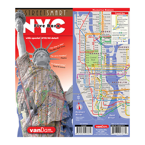 New York City 5 Boroughs Map