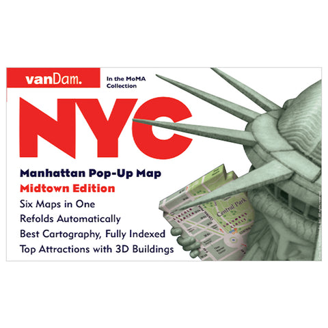 New York City Pop-up Map