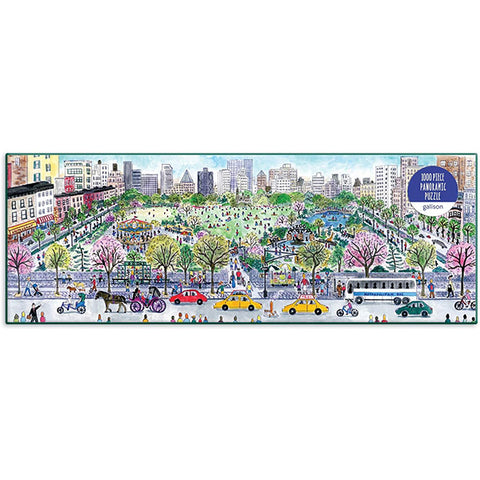 Panoramic Cityscape 1000-Piece Puzzle