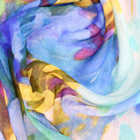 Abstract Blue Scarf