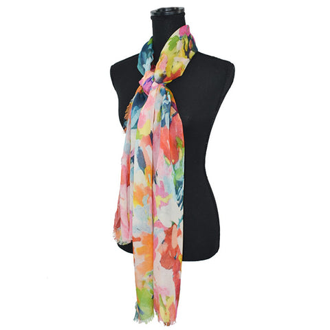 Abstract Multicolor Scarf
