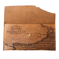 Manhattan Map Clutch