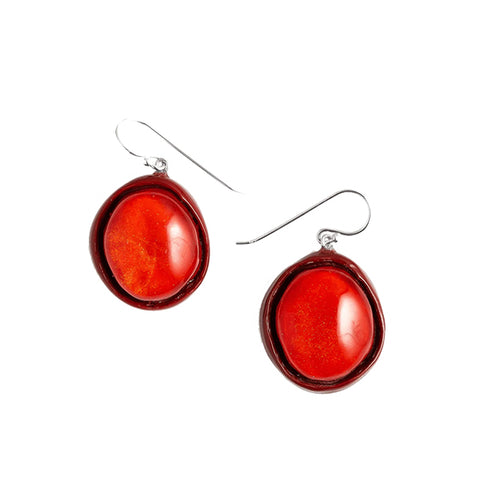 Persephone Red Earrings