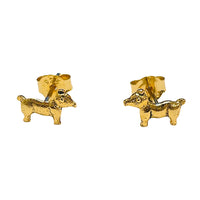 Roosevelt's Dog Fala Earrings