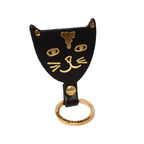 Black Cat Key Fob Holder