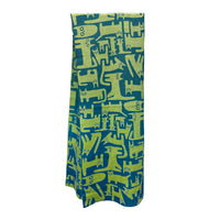 Cats and Owls Mystic Lime Scarf