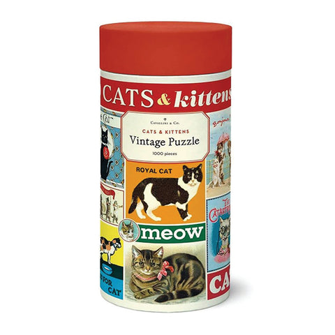 Cats and Kittens Vintage 1,000 Piece Puzzle