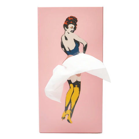 Flying Skirt Tissue Box