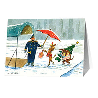 Oscar Fabres Assorted Christmas Partie Deux Boxed Notecards