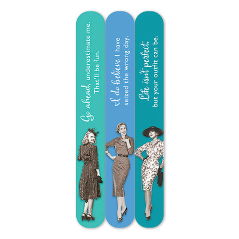 Affirmation Quote Nail Emery Board Set