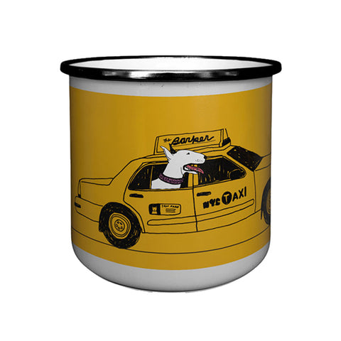 Taxi Dog Camp Mug