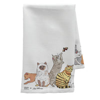 Cat Clowder Kitchen Towel