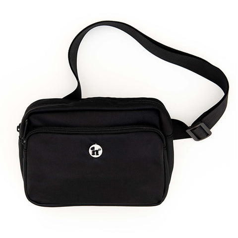 Onyx Black Belt Bag for Pet Parents