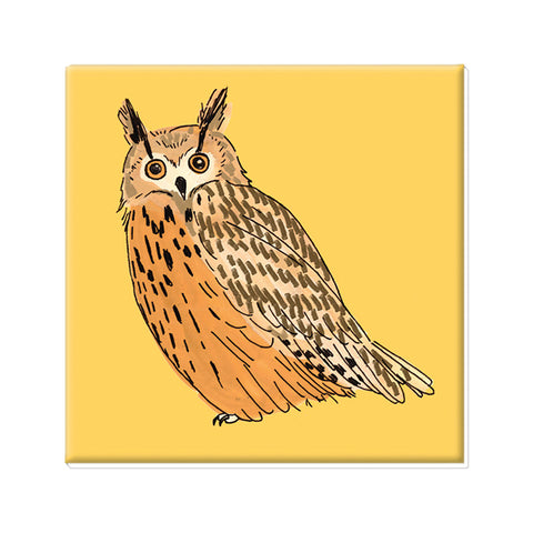 Flaco the Owl Magnet by Julia Rothman