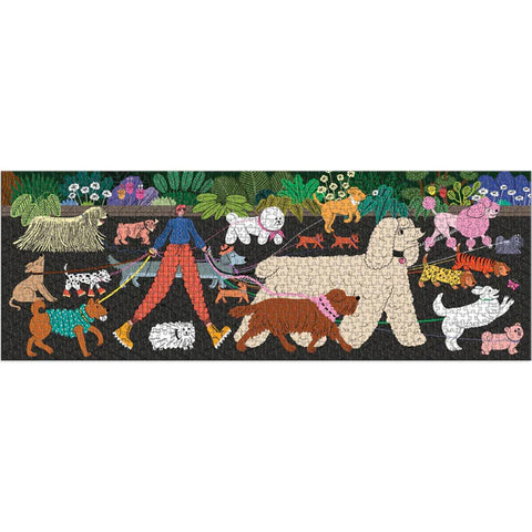 Dog Walk Panaroma 1000-Piece Puzzle