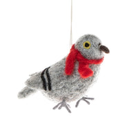 Pigeon Felt Ornament