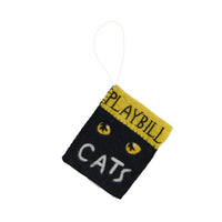 CATS Playbill Felt Ornament