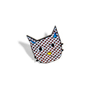 Kittenstein Cat Artist Enamel Pin