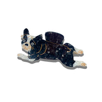 Boston Terrier Hair Claw Clip