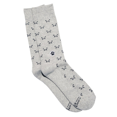 Socks that Save the Cats Unisex 9-14