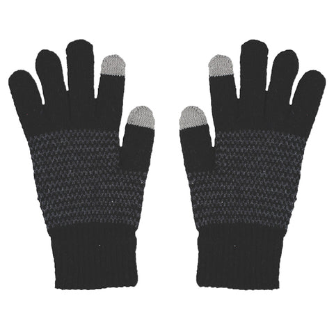 Black Texting Gloves